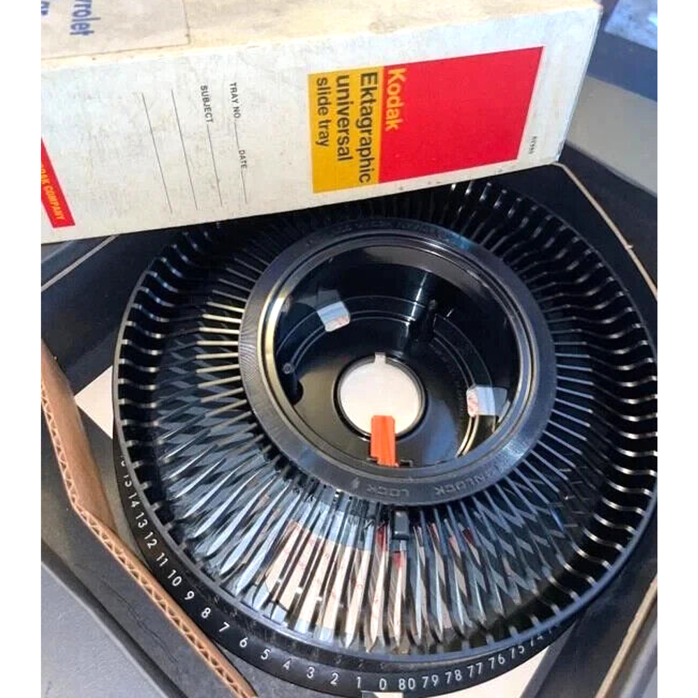 Vintage Kodak Ektagraphic Universal Slide Tray in Original Box‎